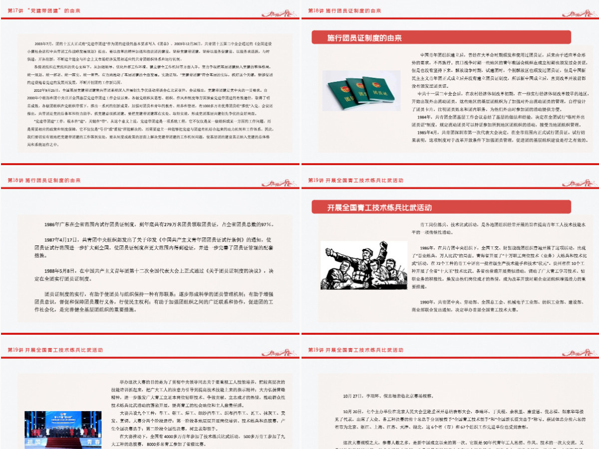 1919-2022团史故事100讲庆祝中国共青团建团100周年团史学习教育专题团课PPT 1919-2022团史故事100讲庆祝中国共青团建团100周年团史学习教育专题团课PPT