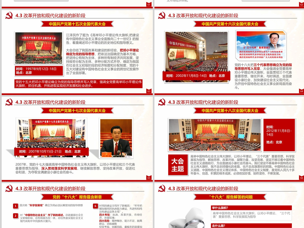 光辉的历程中国共产党党史党员党课PPT-含讲稿 光辉的历程中国共产党党史党员党课PPT-含讲稿