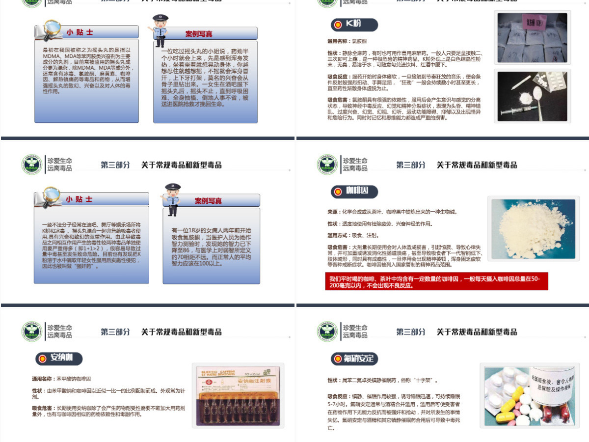 2021国际禁毒日珍爱生命远离毒品禁毒拒毒教育通用模板