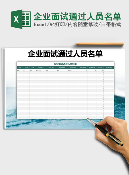 2021年企业面试通过人员名单 2021年企业面试通过人员名单