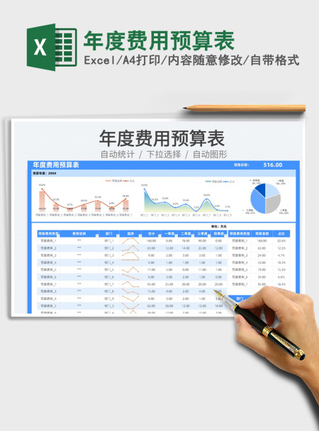 2021年度费用预算表免费下载 2021年度费用预算表免费下载