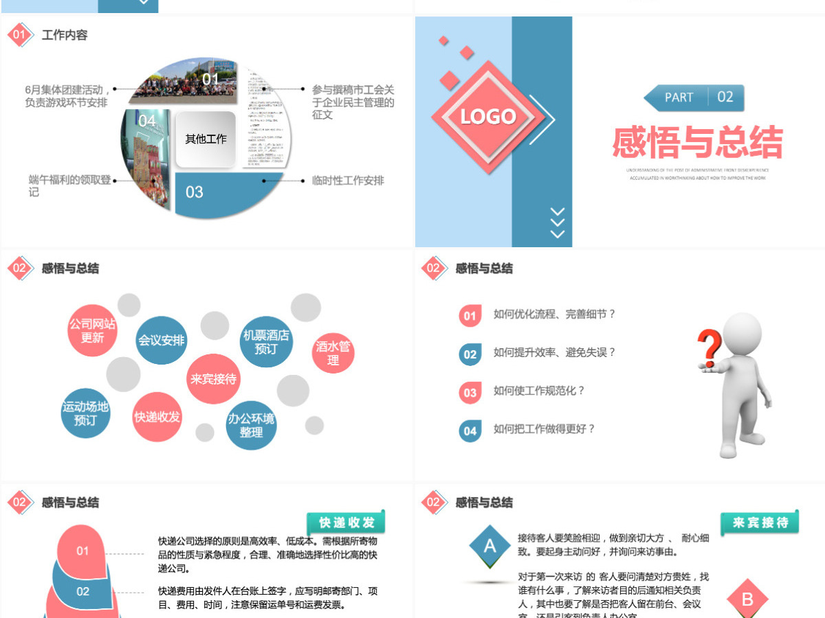 2022行政前台文员转正述职清新简洁公司行政岗位转正新员工转正述职报告模板PPT 2022行政前台文员转正述职清新简洁公司行政岗位转正新员工转正述职报告模板PPT