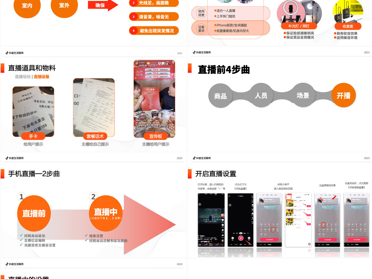抖音直播要点PPT 抖音直播要点PPT