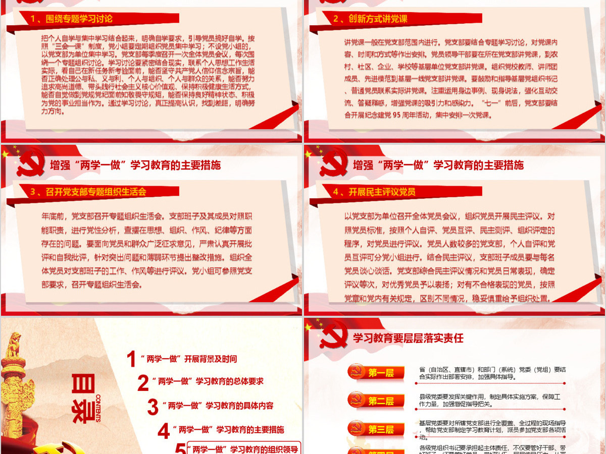 两学一做常态化制度化学习教育党课PPT 两学一做常态化制度化学习教育党课PPT