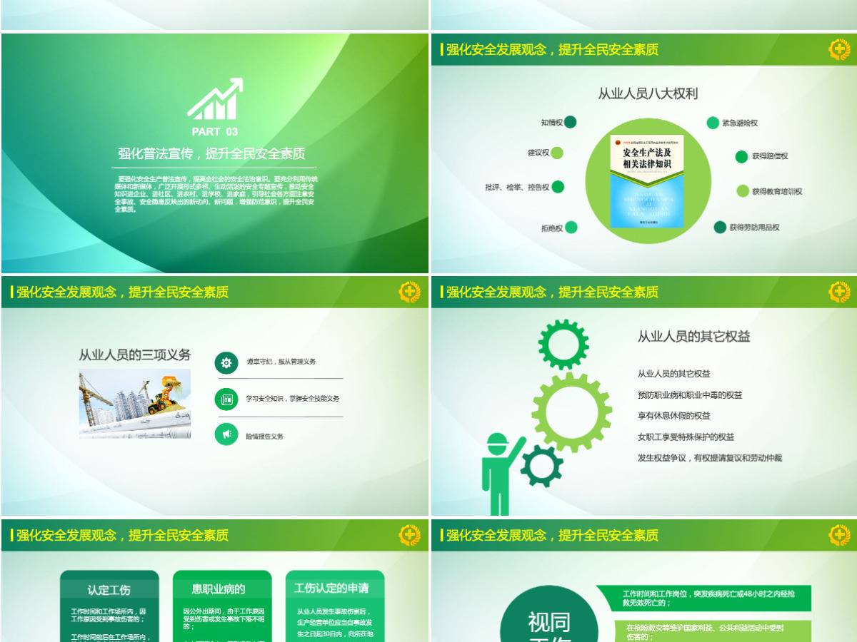2024安全生产学习培训PPT模板
