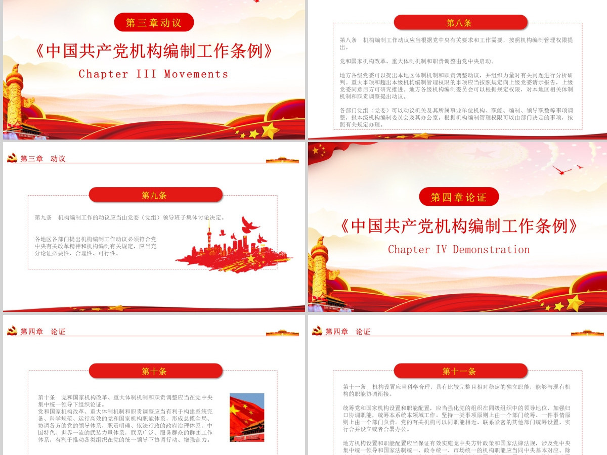 中国共产党机构编制工作条例解读ppt 中国共产党机构编制工作条例解读ppt