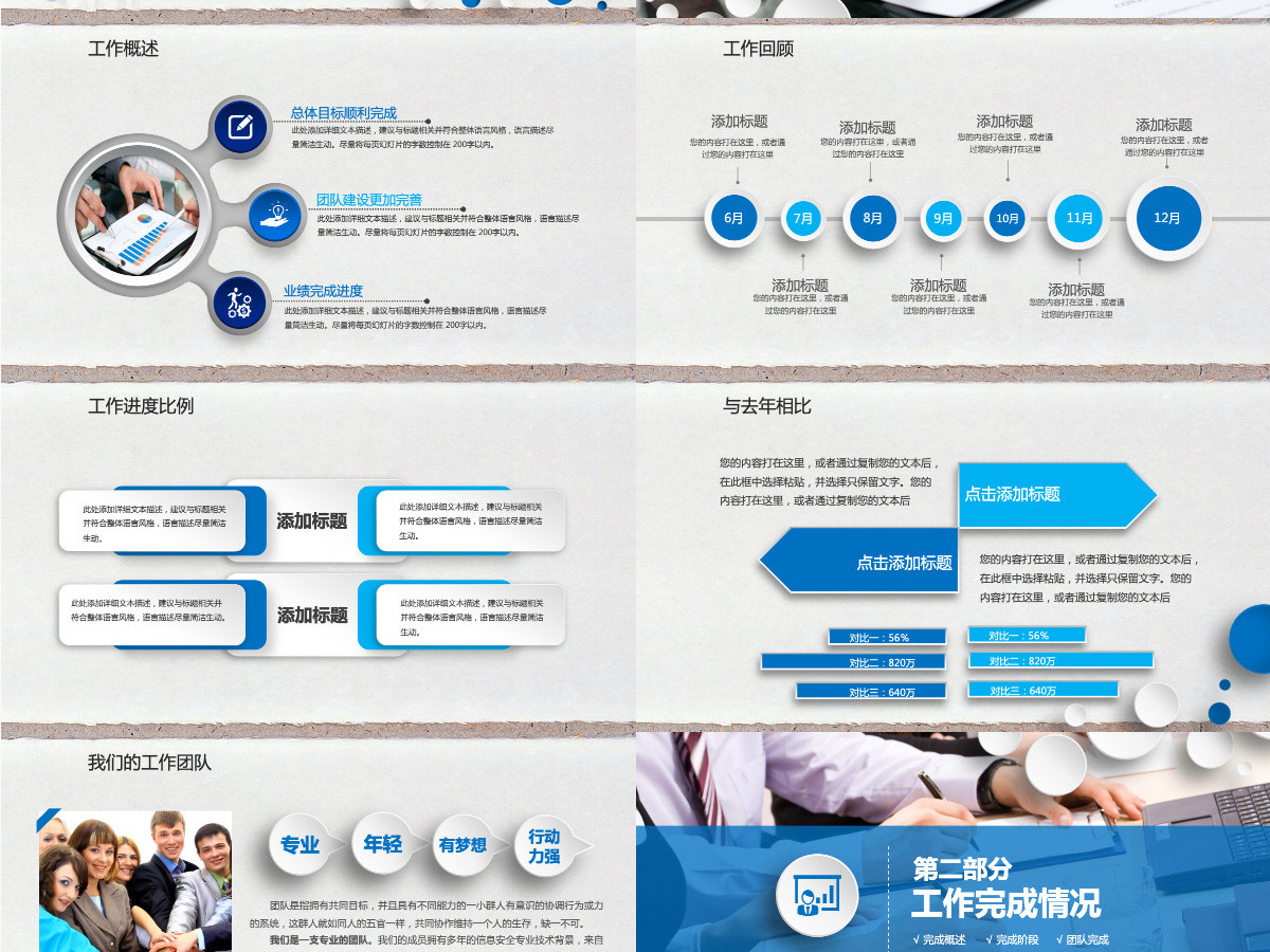 2026年终总结新年计划工作汇报PPT