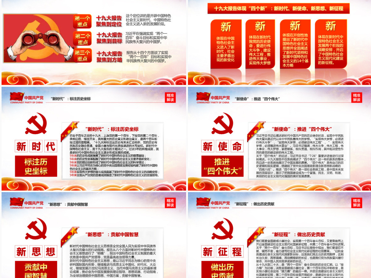 学习贯彻党的十九大精神解读ppt课件
