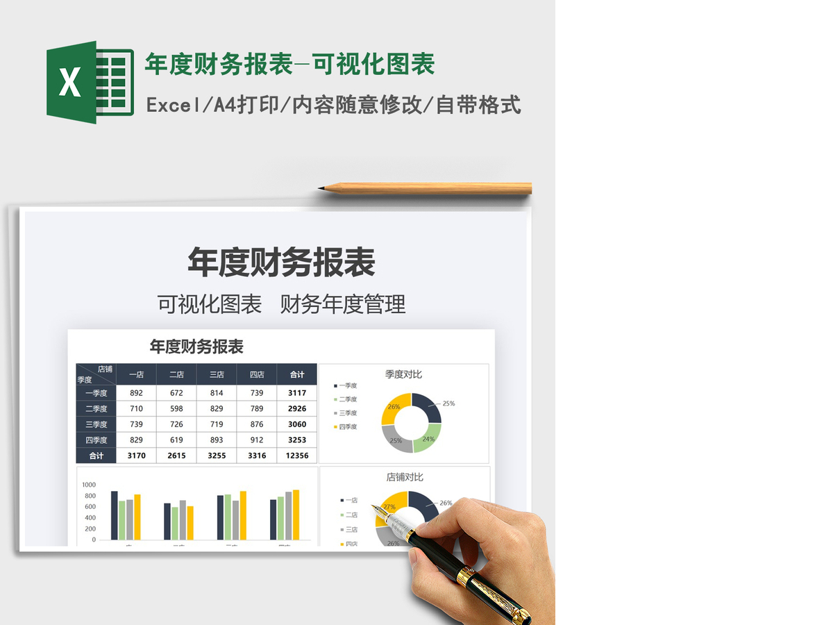 2021年年度财务报表-可视化图表 2021年年度财务报表-可视化图表