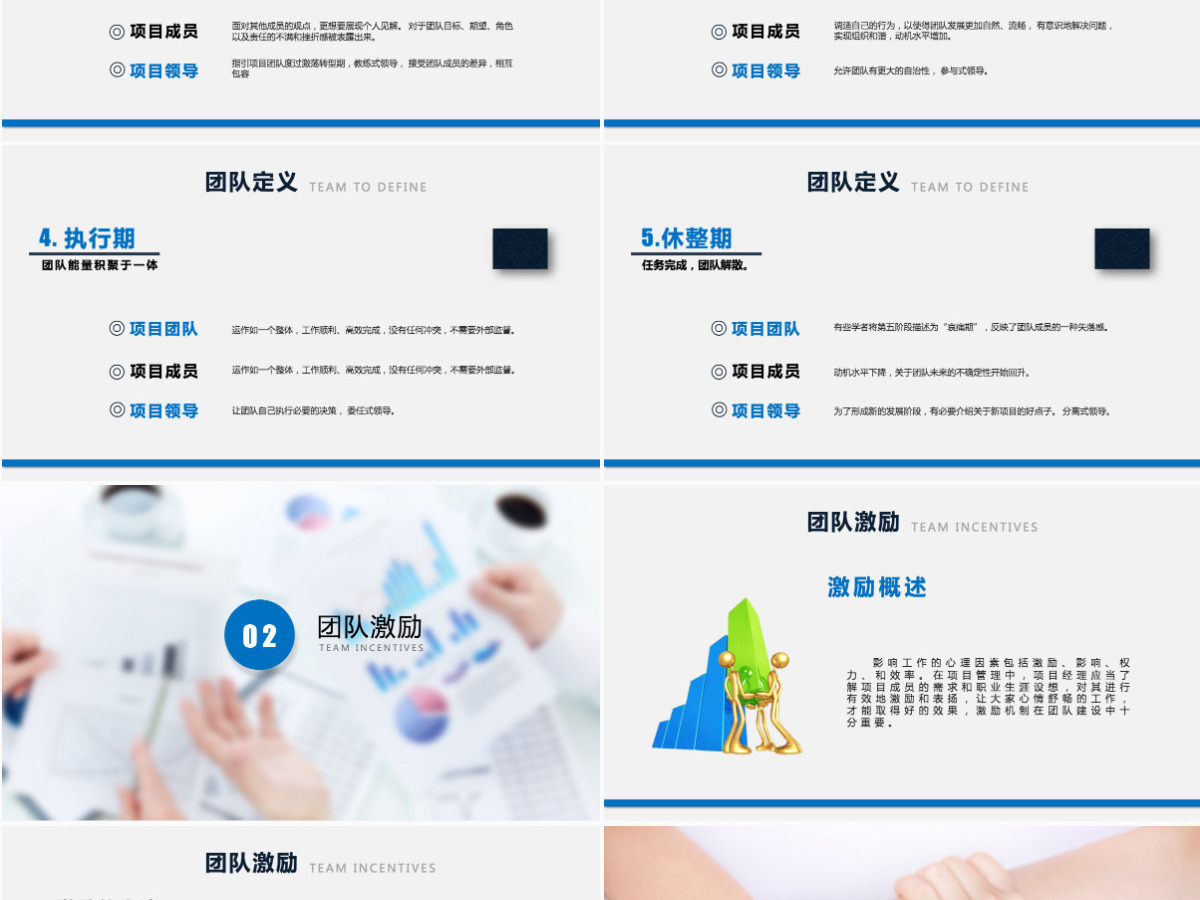 企业管理班组团队建设PPT模板 企业管理班组团队建设PPT模板