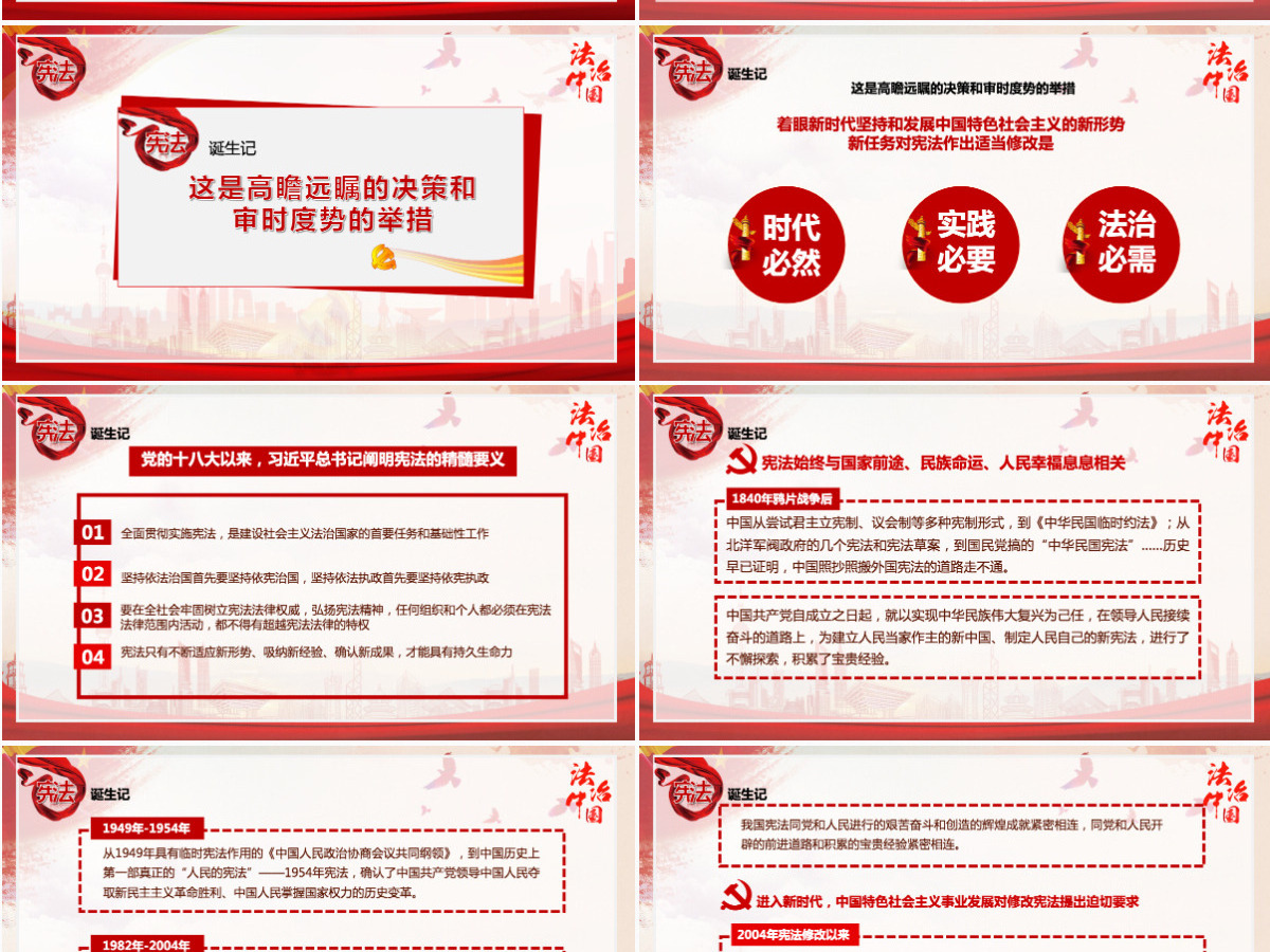 聚焦两会党政党课学习国家宪法修PPT 聚焦两会党政党课学习国家宪法修PPT
