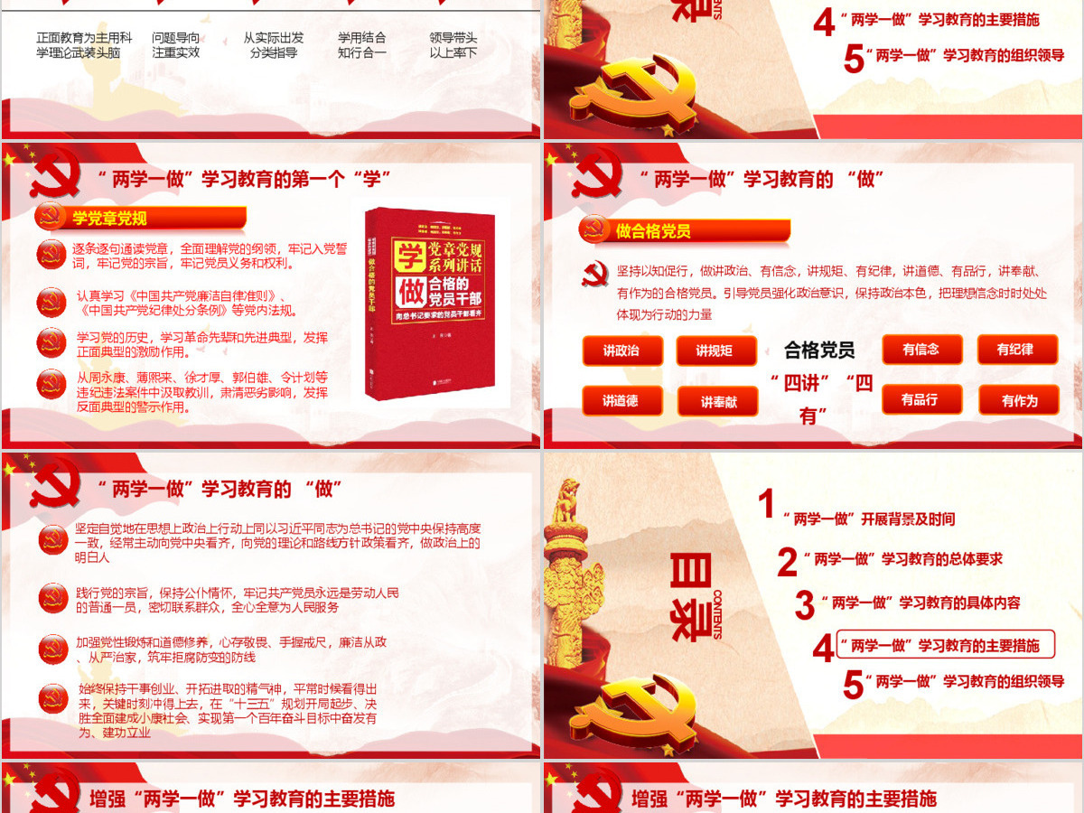 两学一做常态化制度化学习教育党课PPT 两学一做常态化制度化学习教育党课PPT