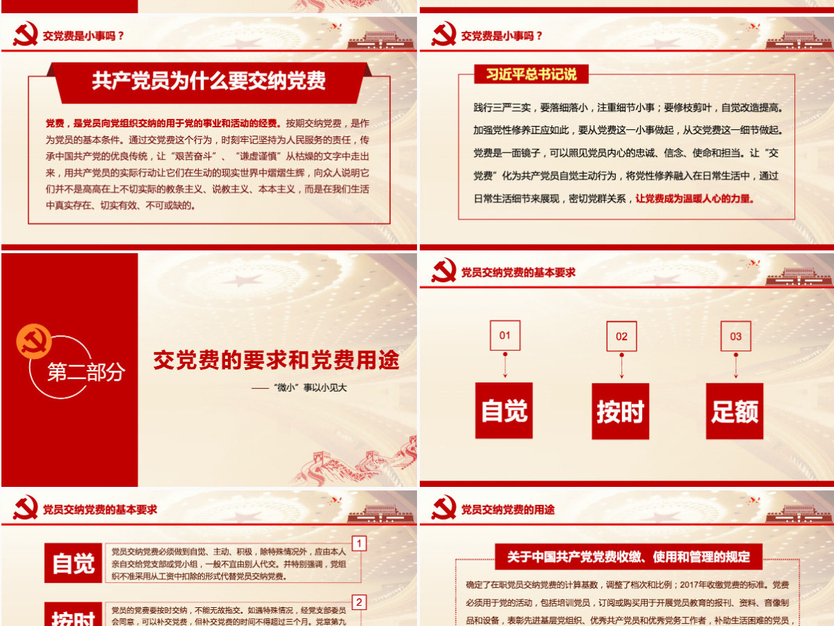 2021中国共产党PPT模板