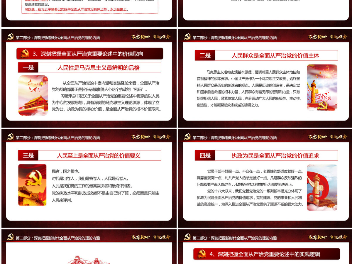 原创新时代全面从严治党PPT基层党员干部党风廉政建设微党课课件教案-含讲稿 原创新时代全面从严治党PPT基层党员干部党风廉政建设微党课课件教案-含讲稿