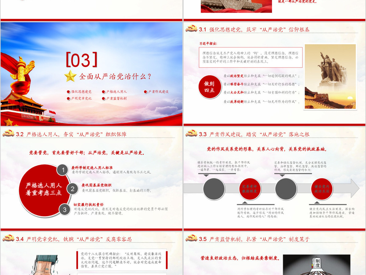 全面从严治党永远在路上ppt党建党风廉政建设党课党支部PPT 全面从严治党永远在路上ppt党建党风廉政建设党课党支部PPT