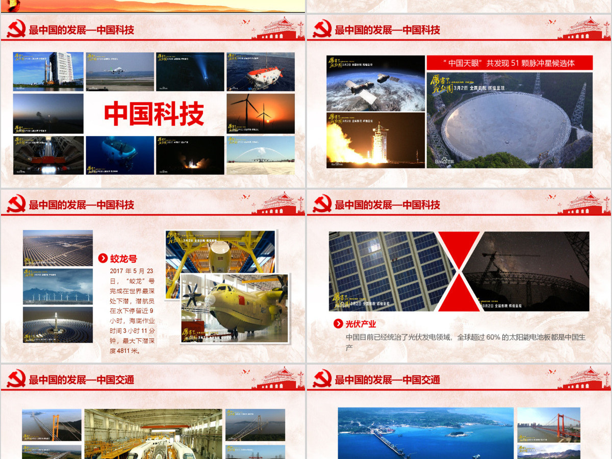 厉害了我的国观后感新时代中国梦两会PPT