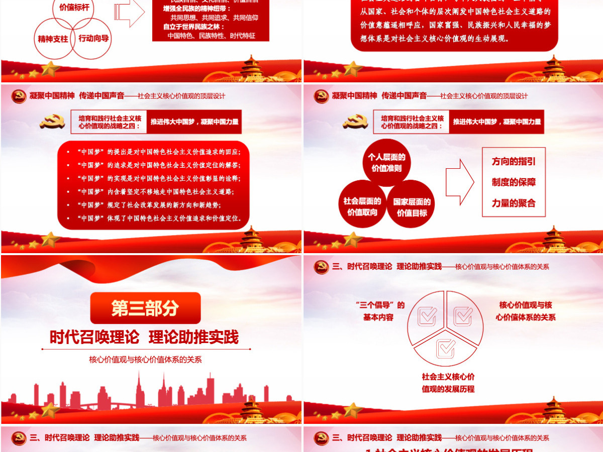 红色大气社会主义核心价值观教育活动推广策划PPT模版 红色大气社会主义核心价值观教育活动推广策划PPT模版