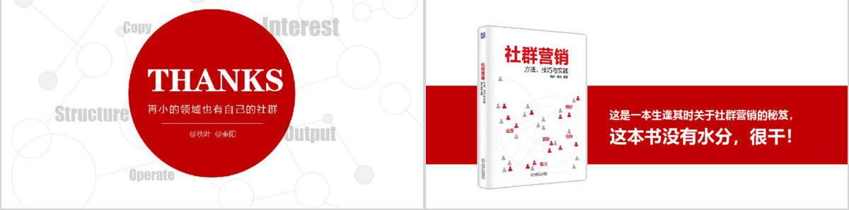 秦阳ppt_《社群营销》介绍宣传ppt