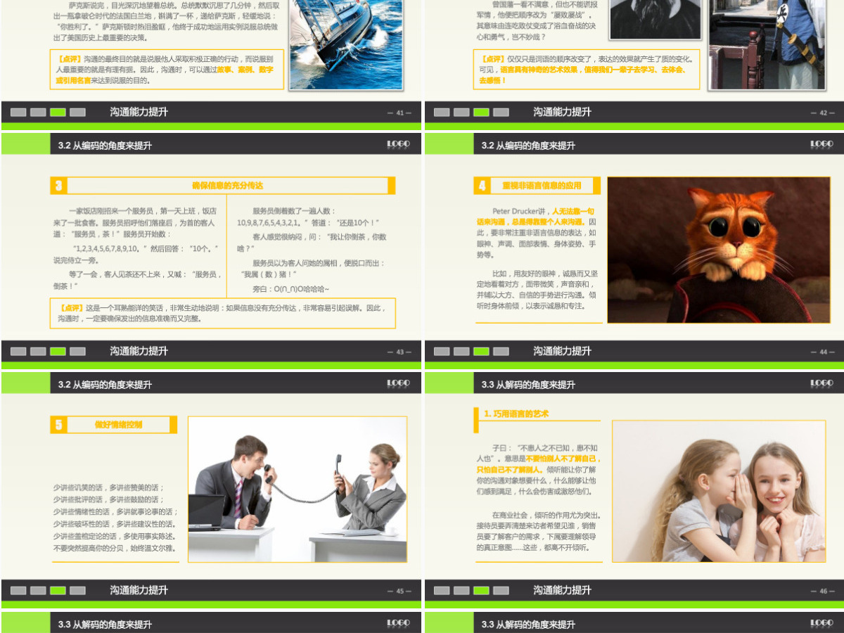 高效沟通技能技巧培训PPT课件
