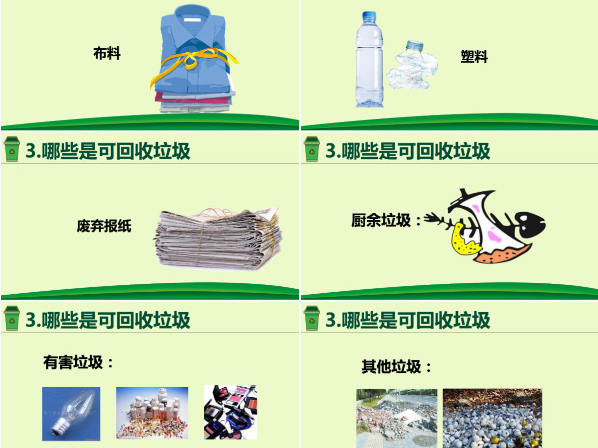 绿色城市环境垃圾分类低碳环保局PPT模板 绿色城市环境垃圾分类低碳环保局PPT模板