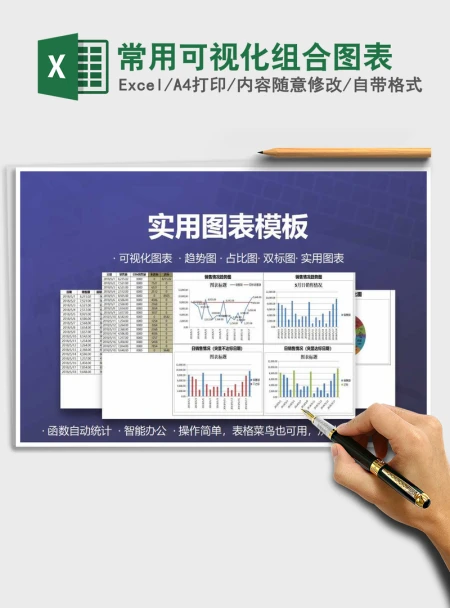 2021年常用可视化组合图表 2021年常用可视化组合图表