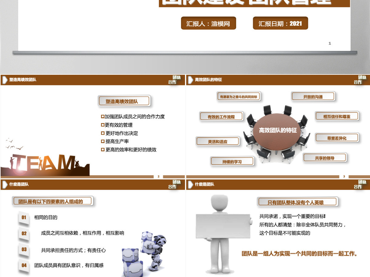 团队建设服务礼仪培训PPT模板 团队建设服务礼仪培训PPT模板