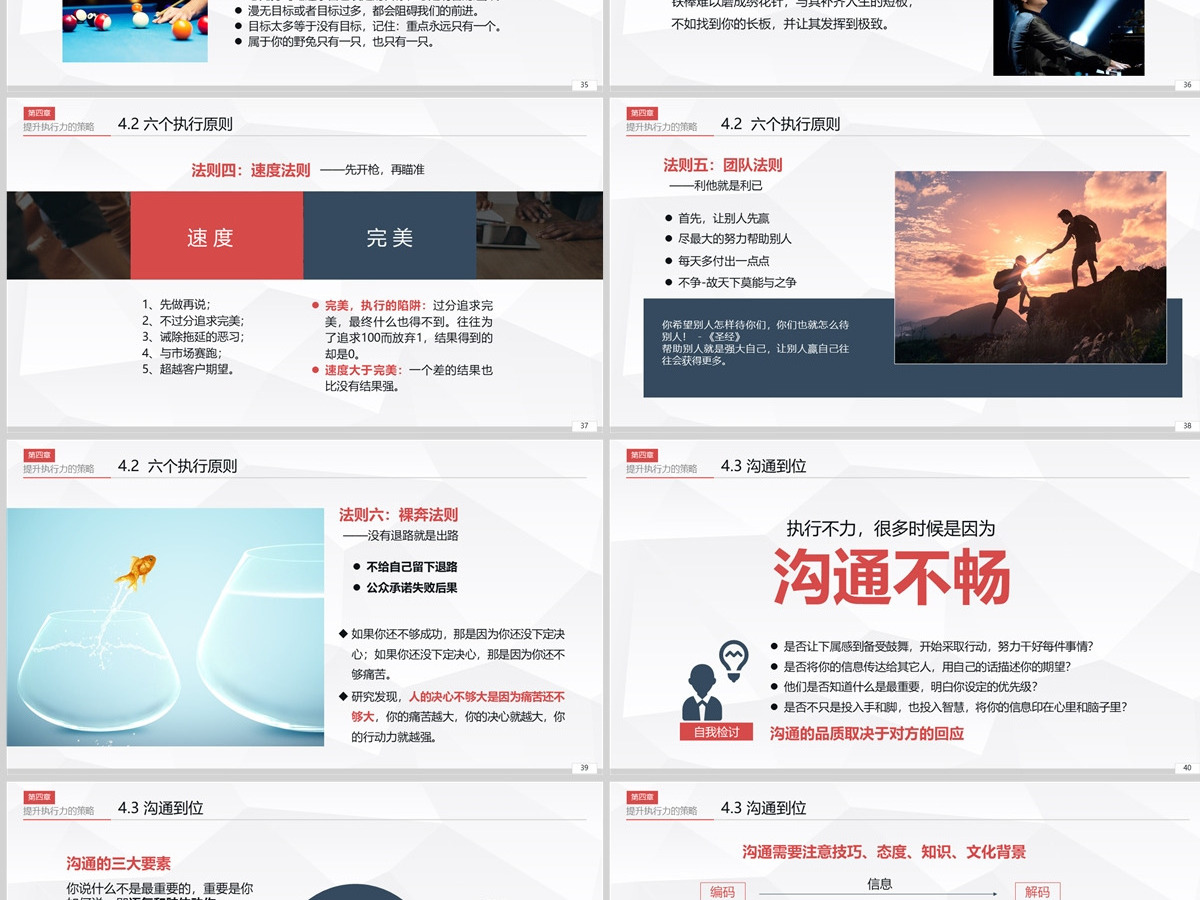 执行力提升团队精神企业文化员工培训PPT 执行力提升团队精神企业文化员工培训PPT