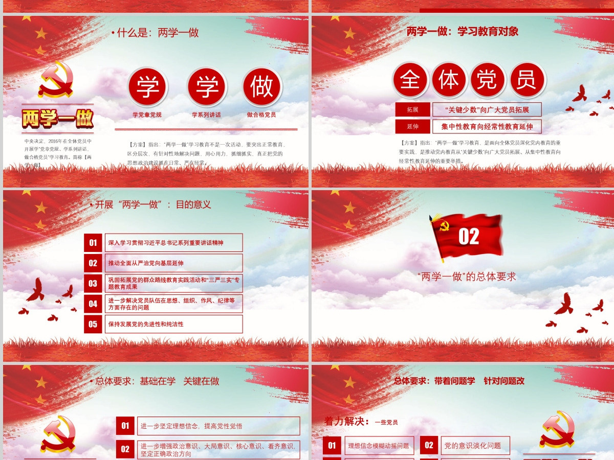 推进两学一做学习教育常态化制度化PPT 推进两学一做学习教育常态化制度化PPT