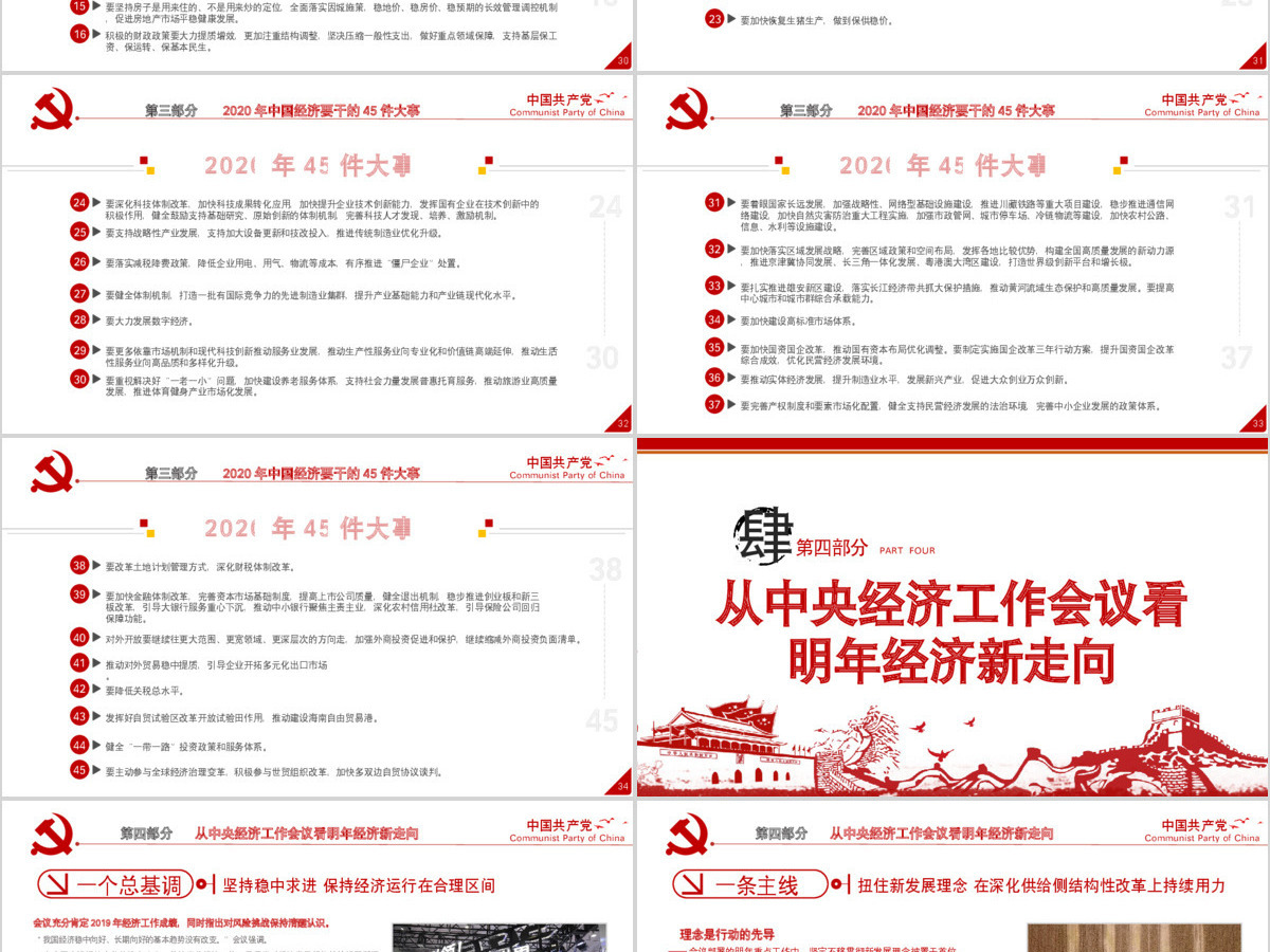 原创2020中央经济工作会议微党课经济建设 原创2020中央经济工作会议微党课经济建设