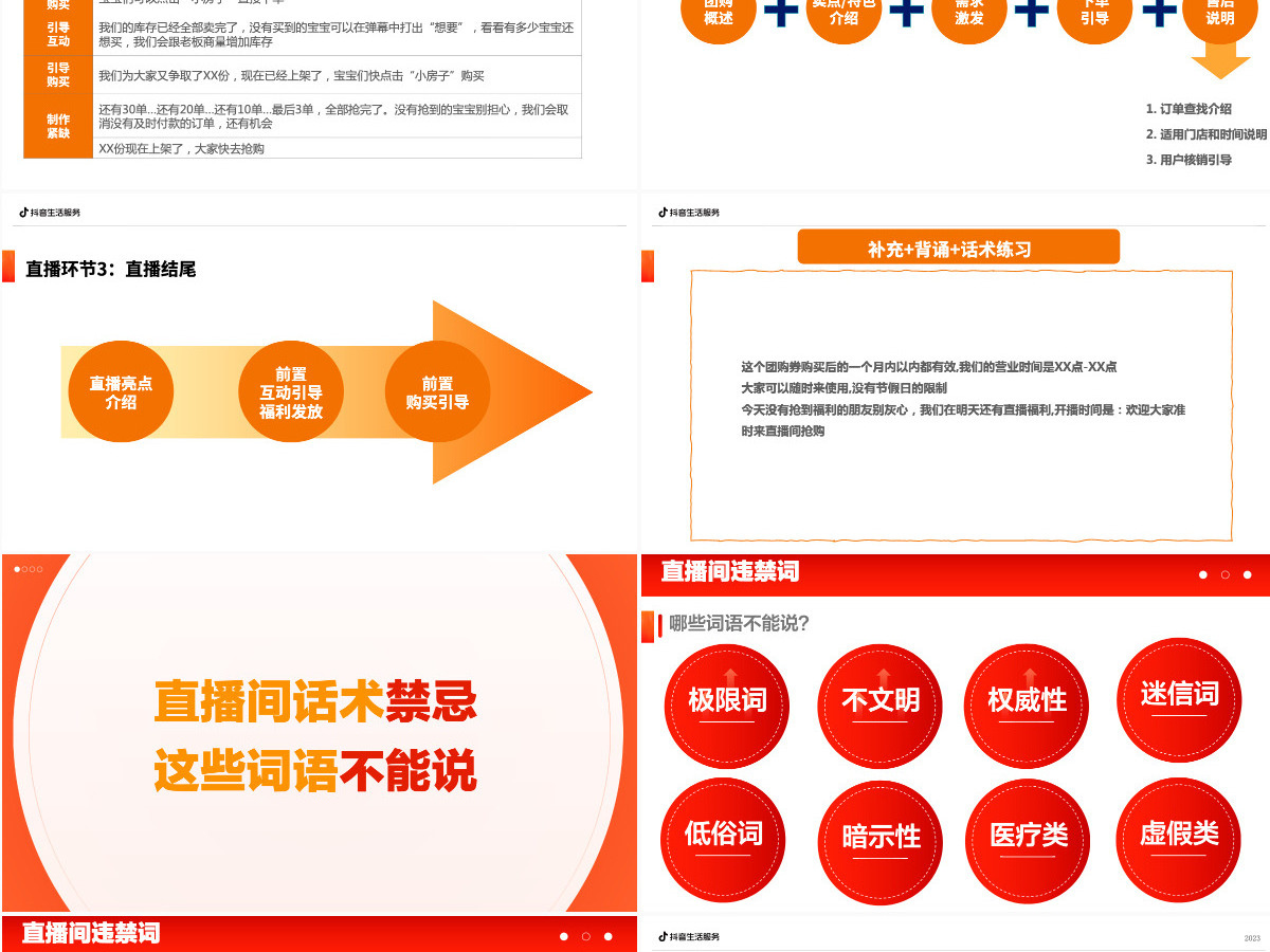抖音直播要点PPT 抖音直播要点PPT