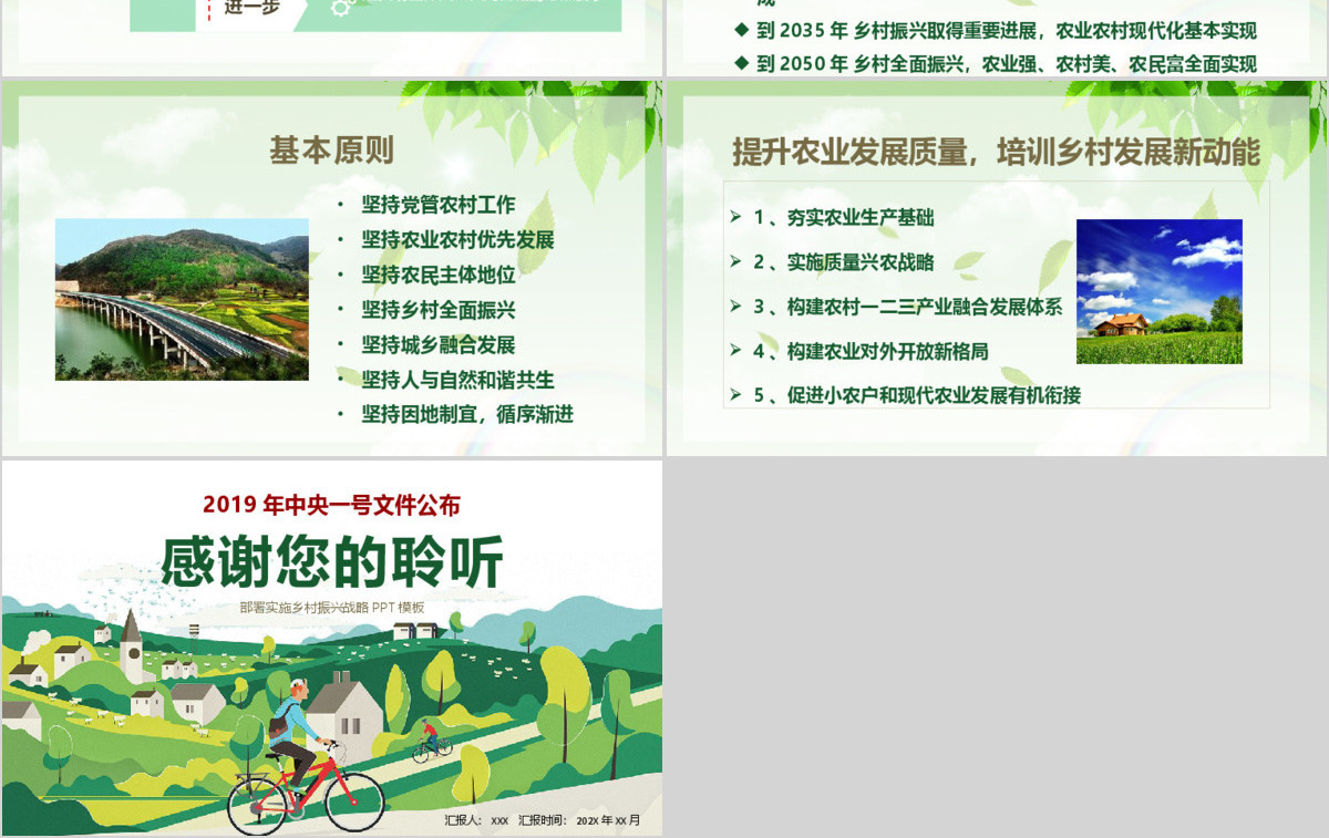 2019中央一号文件乡村振兴战略全方位精准解读ppt课件