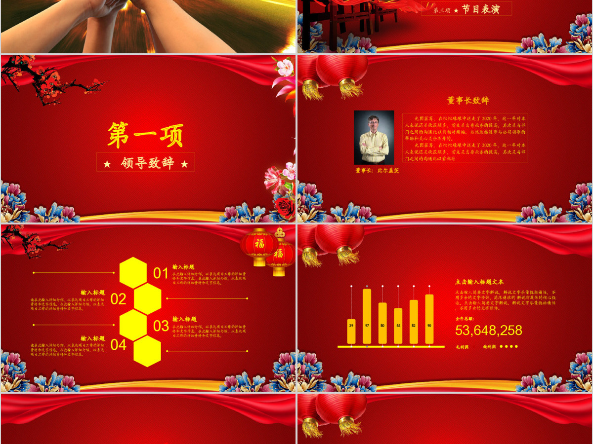 2017鸡年员工誓师动员大会年会PPT