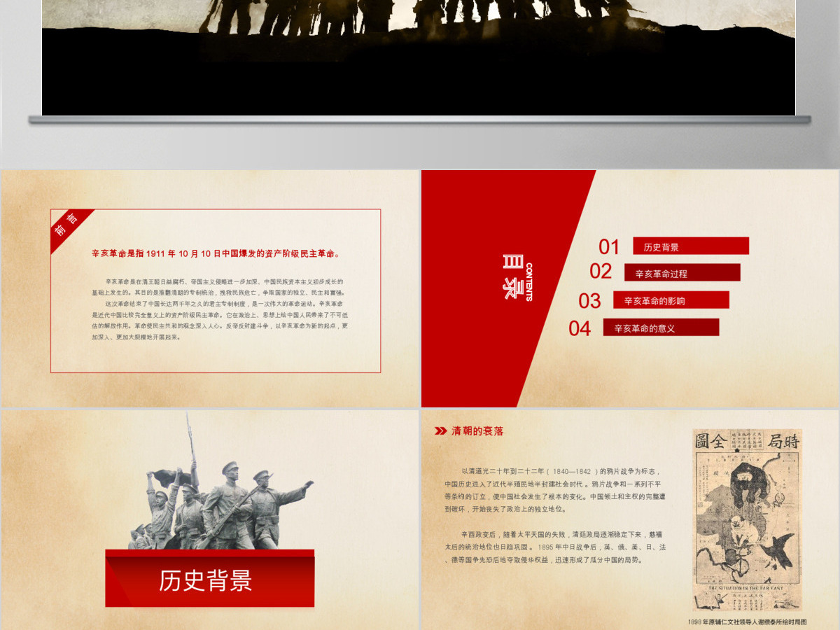 辛亥革命内容完整动态PPT 辛亥革命内容完整动态PPT
