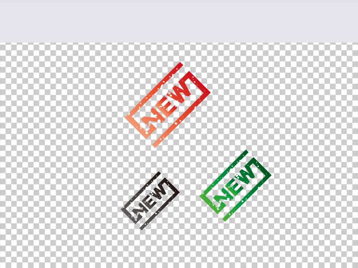 new文字图标标签矢量素材 new文字图标标签矢量素材