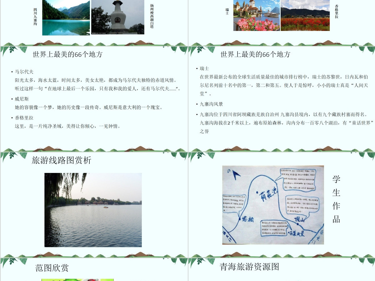 五年级美术下册的《旅游节》课件ppt 五年级美术下册的《旅游节》课件ppt