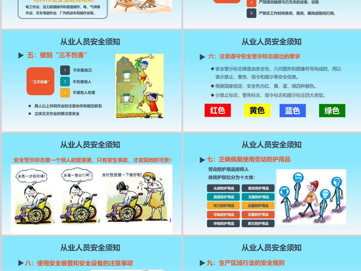 2020安全生产月培训课程PPT模板 2020安全生产月培训课程PPT模板
