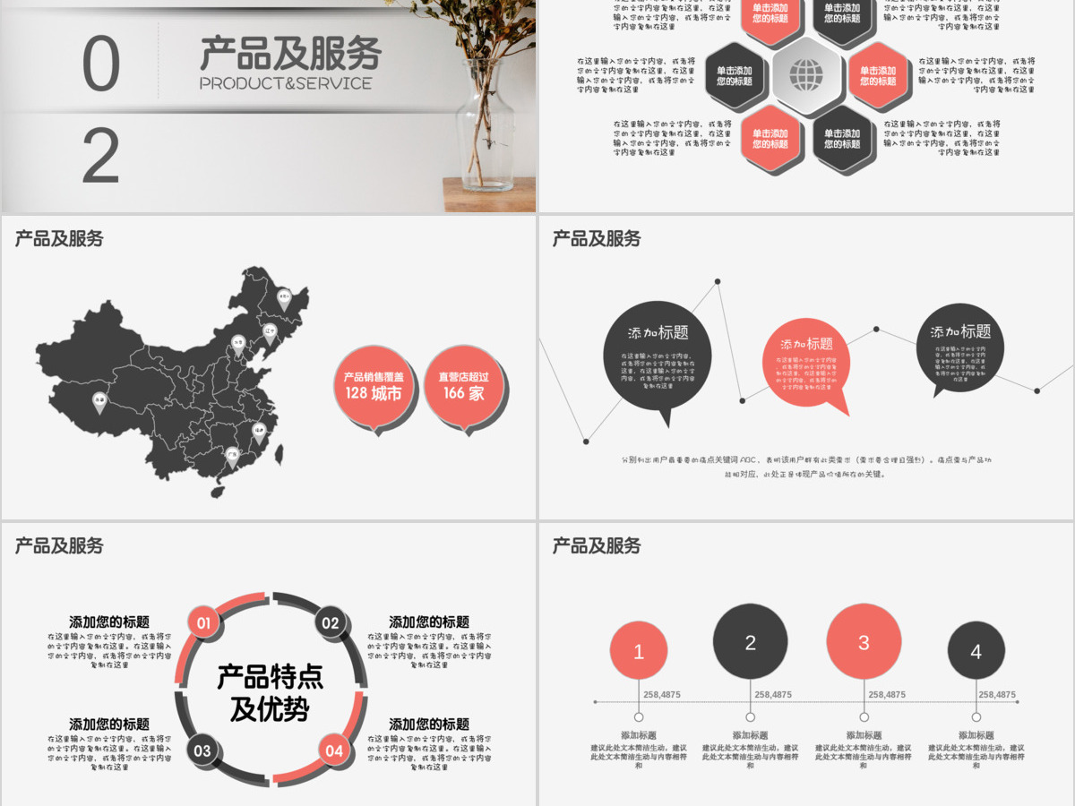 简约简洁企业宣传企业简介公司简介PPT模板
