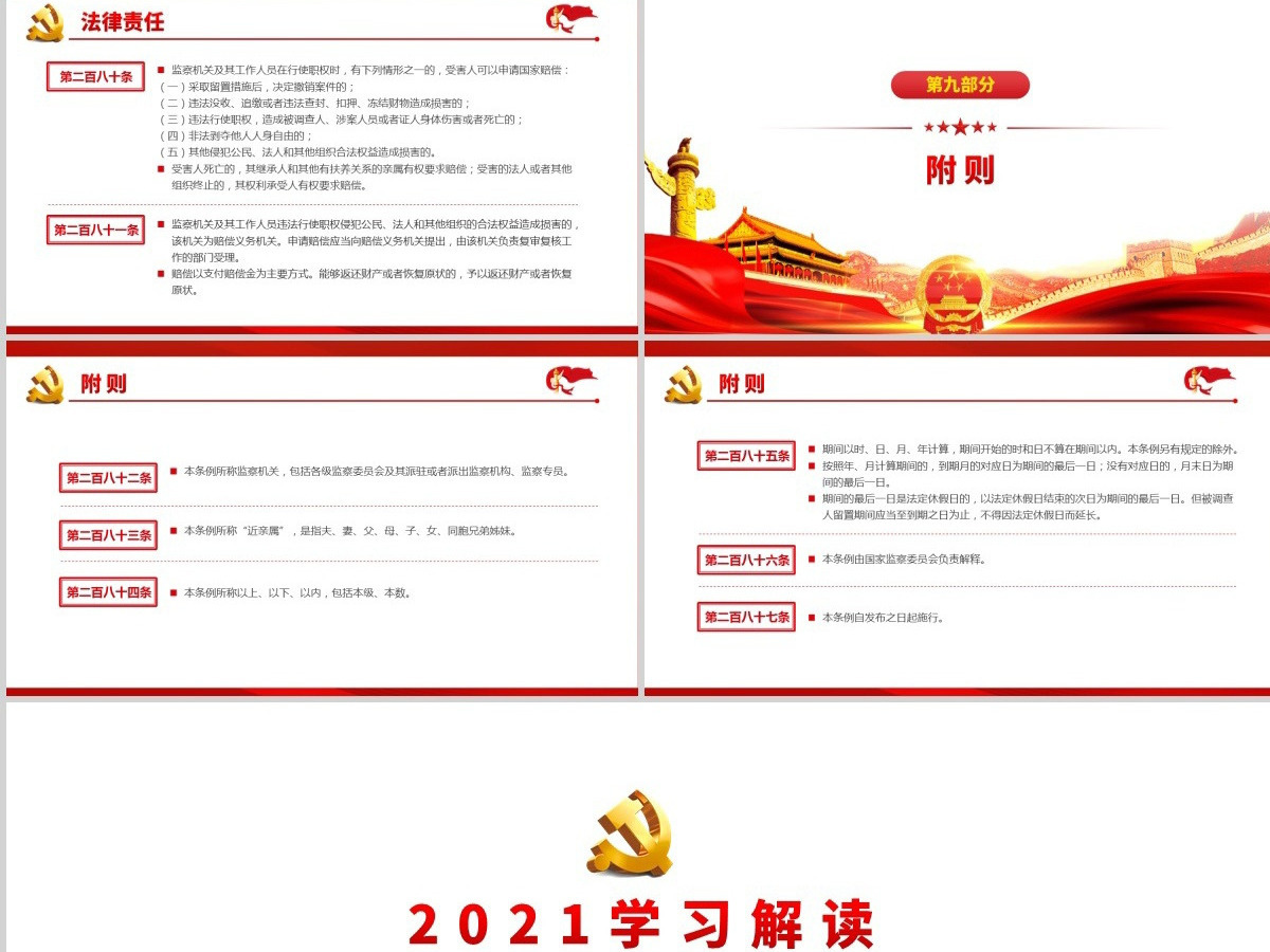 学习解读国家监委制定第一部监察法规《中华人民共和国监察法实施条例》党政党课PPT 学习解读国家监委制定第一部监察法规《中华人民共和国监察法实施条例》党政党课PPT