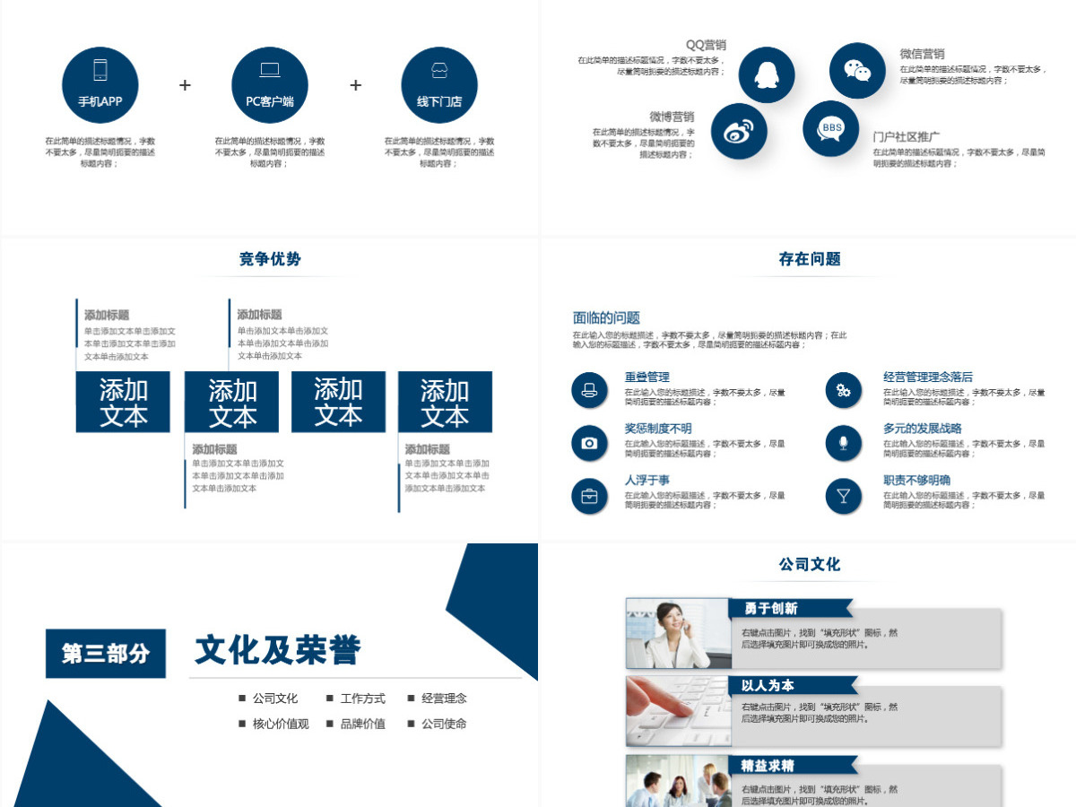 公司简介企业文化宣传ppt模板