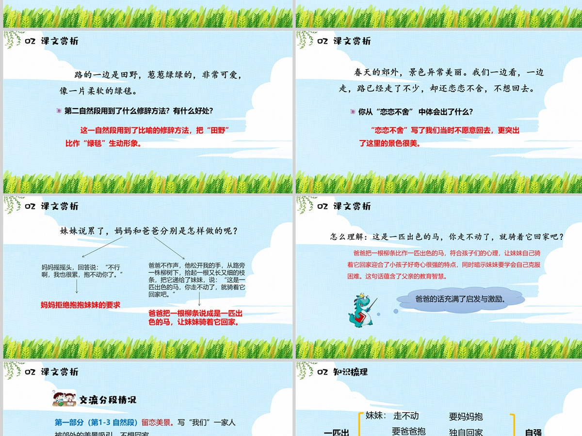 小学二年级语文下册《一匹出色的马》教学PPT--含教案