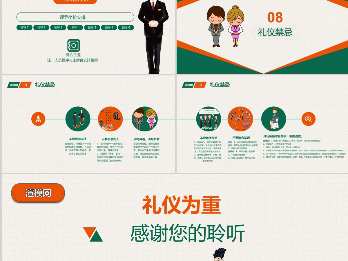礼仪为重职场商务礼仪培训
