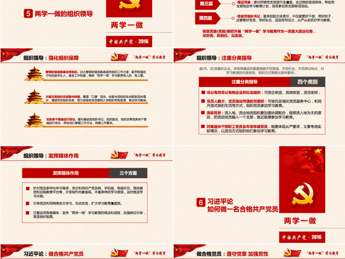 两学一做学习教育ppt宣讲课件 两学一做学习教育ppt宣讲课件