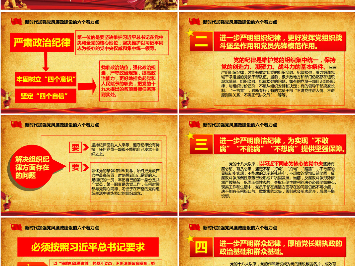 新时代党风廉政建设PPT-含讲稿