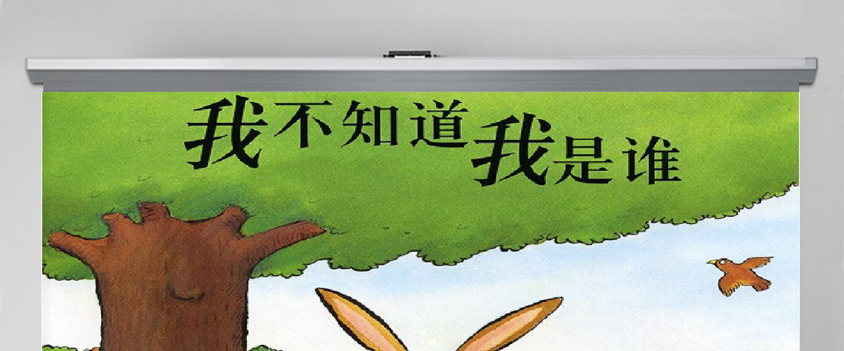 我不知道我是谁幼儿园故事绘本PPT模板 我不知道我是谁幼儿园故事绘本PPT模板