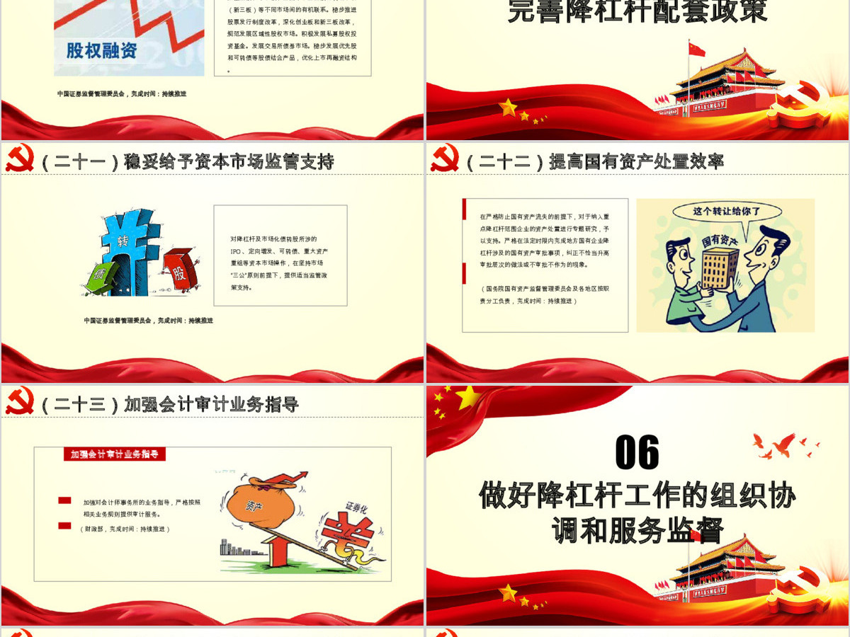 原创学习解读2018年降低企业杠杆率工作要点PPT 原创学习解读2018年降低企业杠杆率工作要点PPT