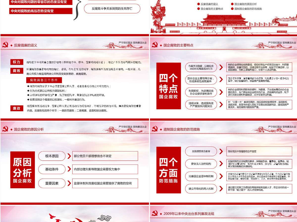 严守党纪国法坚持廉洁从业廉政PPT课件