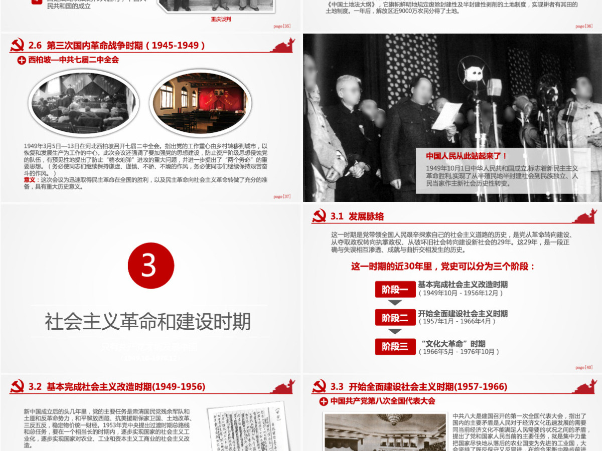 中国共产党中共党史党支部党员学习PPT-含讲稿 中国共产党中共党史党支部党员学习PPT-含讲稿