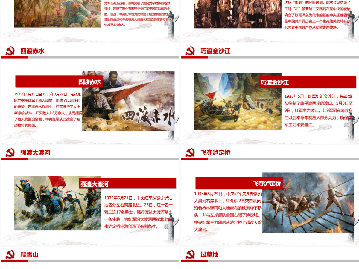 纪念红军长征胜利85周年PPT党史课件-含讲稿 纪念红军长征胜利85周年PPT党史课件-含讲稿