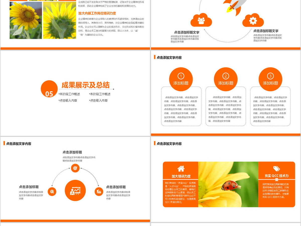 品管圈PPT向日葵QCC工作圈组汇报总结 品管圈PPT向日葵QCC工作圈组汇报总结