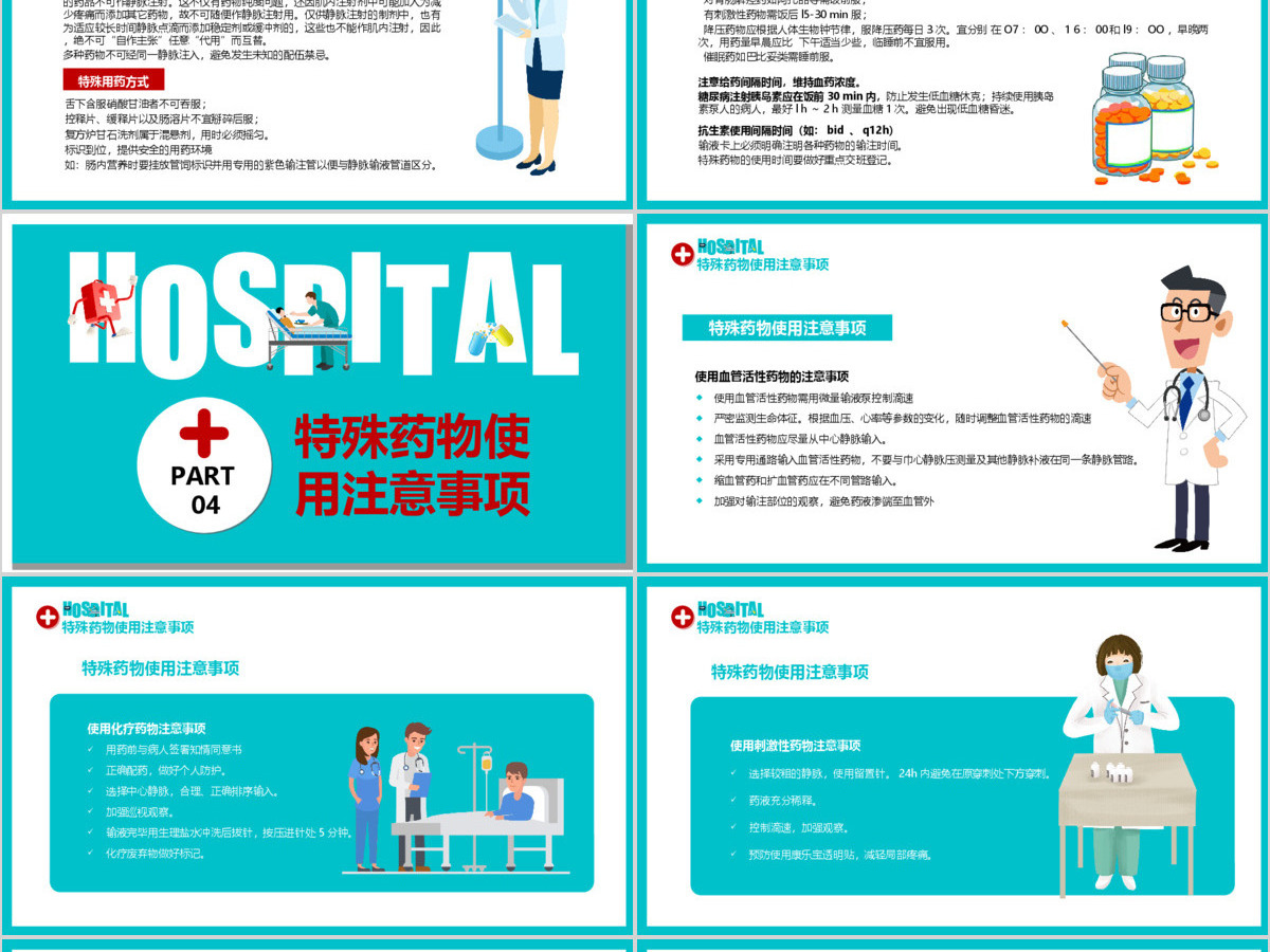简约清新护理用药安全管理知识培训PPT 简约清新护理用药安全管理知识培训PPT